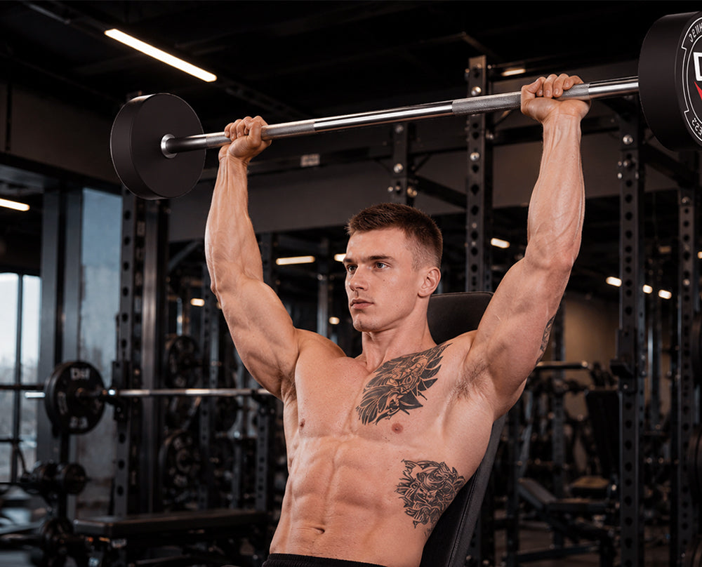 Rubber Coated Fixed Barbell