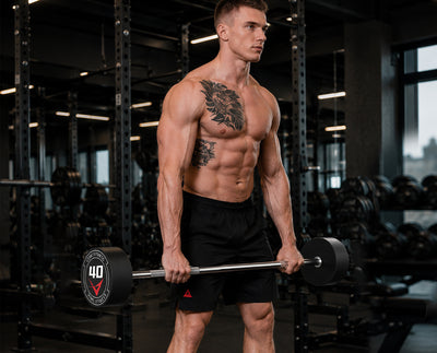 Rubber Coated Fixed Barbell
